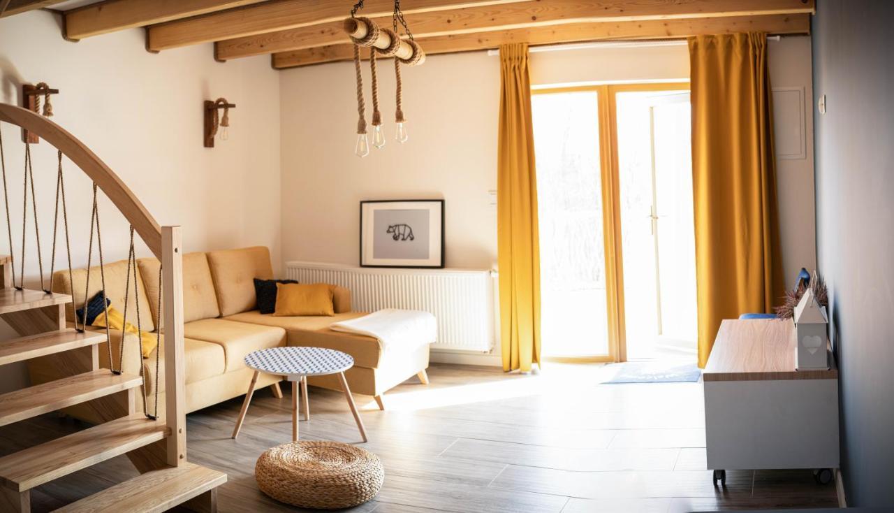 Bieszczadzki Hals - Dom Blizniak Apartment Polanczyk Ngoại thất bức ảnh