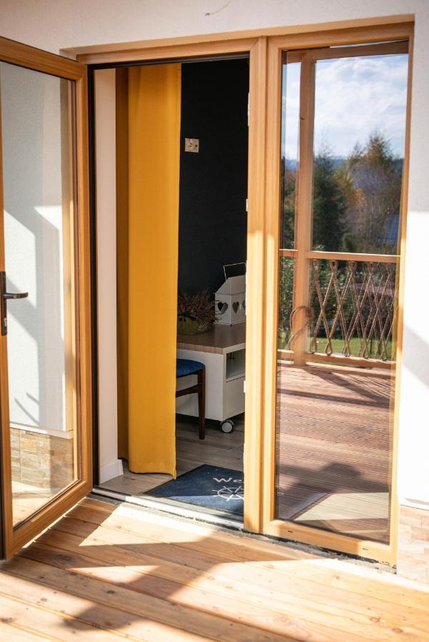 Bieszczadzki Hals - Dom Blizniak Apartment Polanczyk Ngoại thất bức ảnh